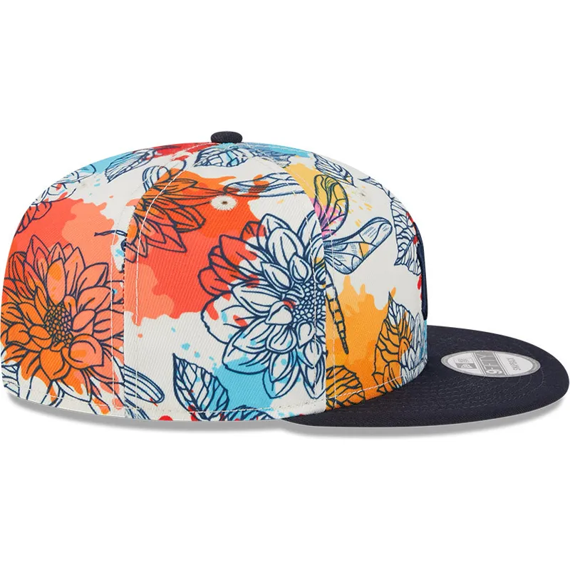 czapki-plana-wielokolorowy-snapback-9fifty-spring-new-york-yankees-mlb-new-era