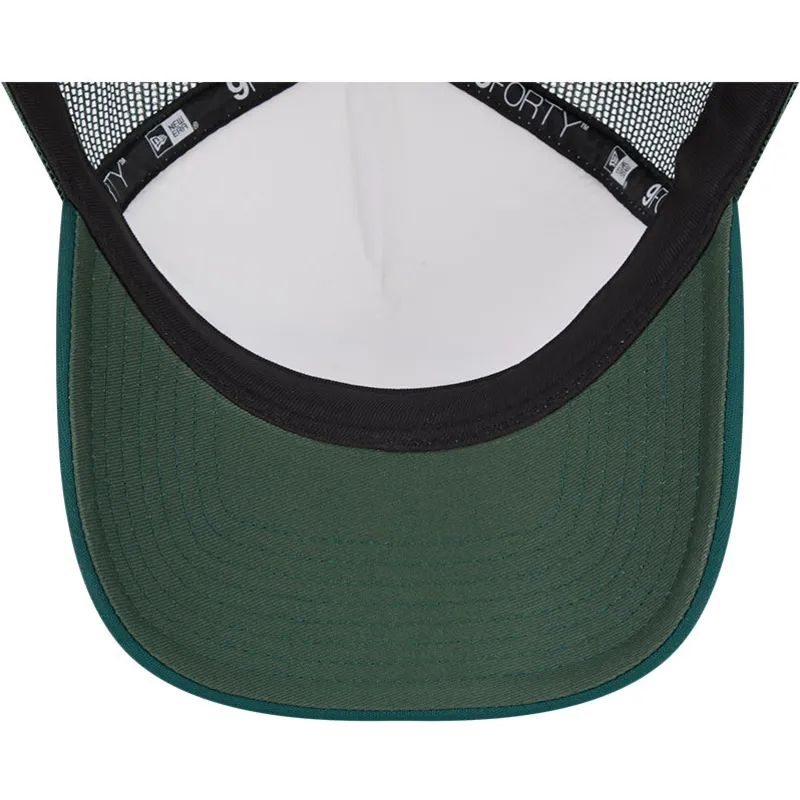 czapki-curva-zielony-snapback-9forty-a-frame-circle-oakland-athletics-mlb-new-era
