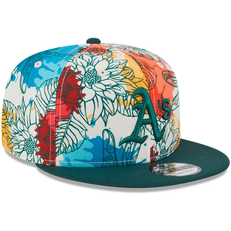 czapki-plana-wielokolorowy-snapback-9fifty-spring-oakland-athletics-mlb-new-era czapki-plana-wielokolorowy-snapback-9fifty-spring-oakland-athletics-mlb-new-era