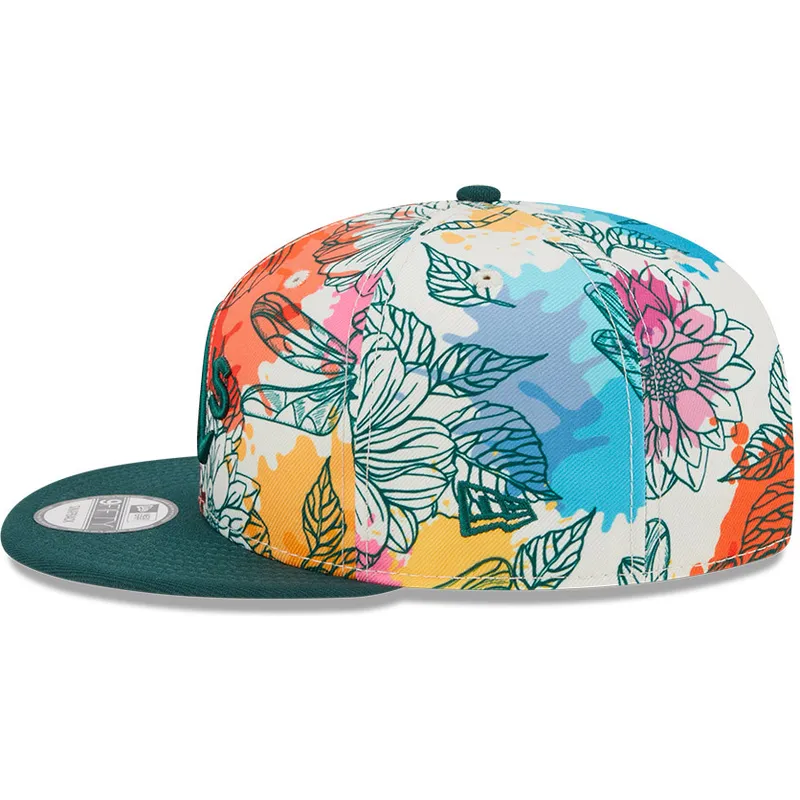 czapki-plana-wielokolorowy-snapback-9fifty-spring-oakland-athletics-mlb-new-era czapki-plana-wielokolorowy-snapback-9fifty-spring-oakland-athletics-mlb-new-era