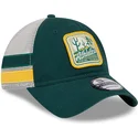 czapki-curva-zielony-snapback-9twenty-stripe-oakland-athletics-mlb-new-era