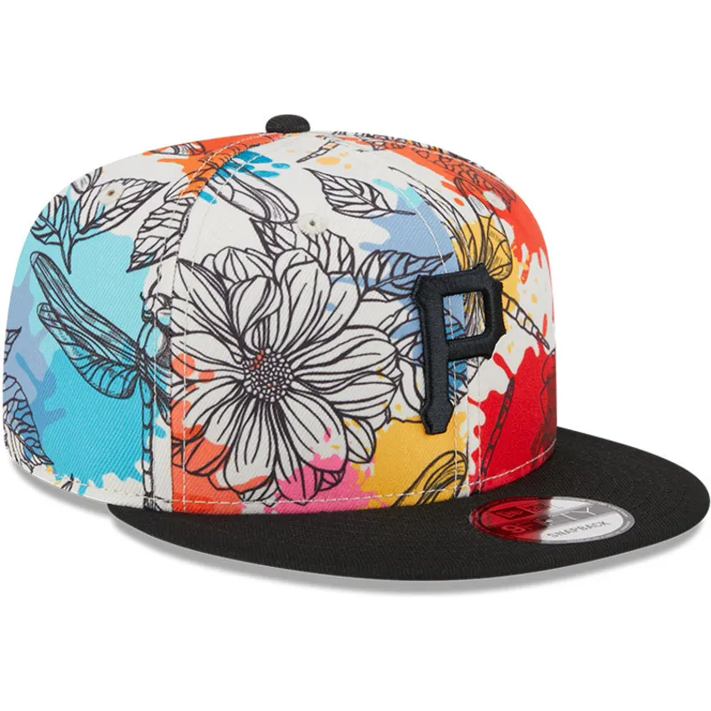 czapki-plana-wielokolorowy-snapback-9fifty-spring-pittsburgh-pirates-mlb-new-era