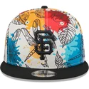 czapki-plana-wielokolorowy-snapback-9fifty-spring-san-francisco-giants-mlb-new-era