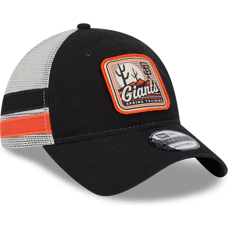 czapki-curva-czarny-snapback-9twenty-stripe-san-francisco-giants-mlb-new-era