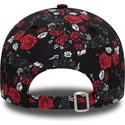 czarna-i-czerwona-zakrzywiona-czapka-z-daszkiem-regulowana-9forty-floral-all-over-print-manchester-united-football-club-premier-