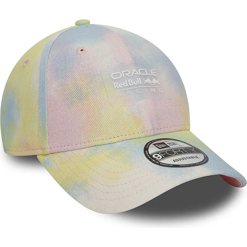 wielokolorowa-czapka-z-zakrzywionym-daszkiem-snapback-9forty-tie-dye-denim-red-bull-racing-formula-1-new-era