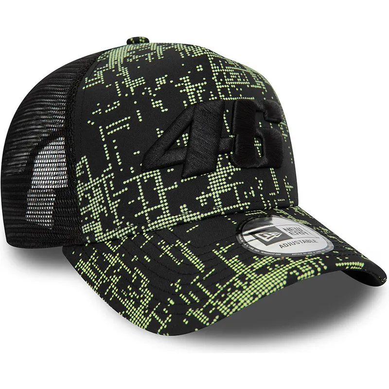 czapki-curva-czarny-snapback-9forty-a-frame-poly-print-valentino-rossi-vr46-motogp-new-era