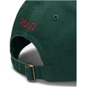 ciemnozielona-czapka-z-zakrzywionym-daszkiem-regulowana-z-czerwonym-logo-cotton-chino-classic-sport-od-polo-ralph-lauren