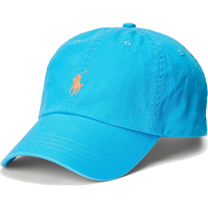 czapki-curva-niebieski-tasma-regulowana-polo-ralph-lauren