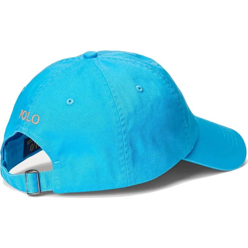 czapki-curva-niebieski-tasma-regulowana-polo-ralph-lauren