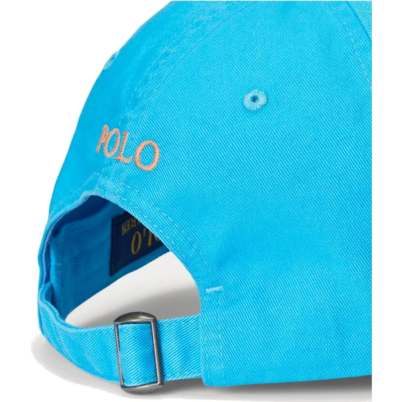 czapki-curva-niebieski-tasma-regulowana-polo-ralph-lauren