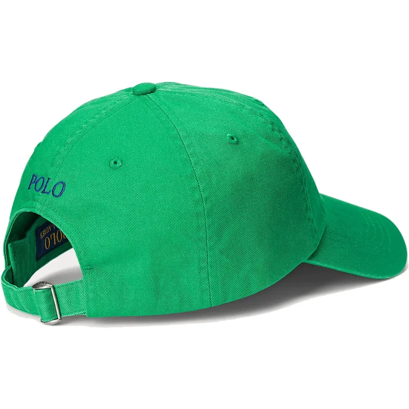 czapki-curva-zielony-tasma-regulowana-polo-ralph-lauren