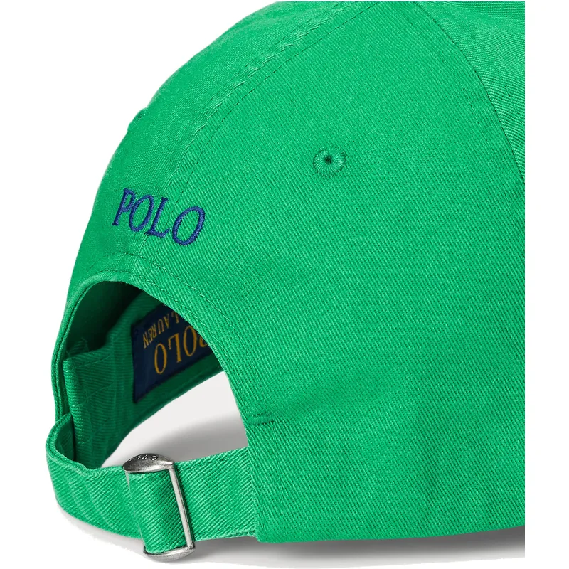 czapki-curva-zielony-tasma-regulowana-polo-ralph-lauren