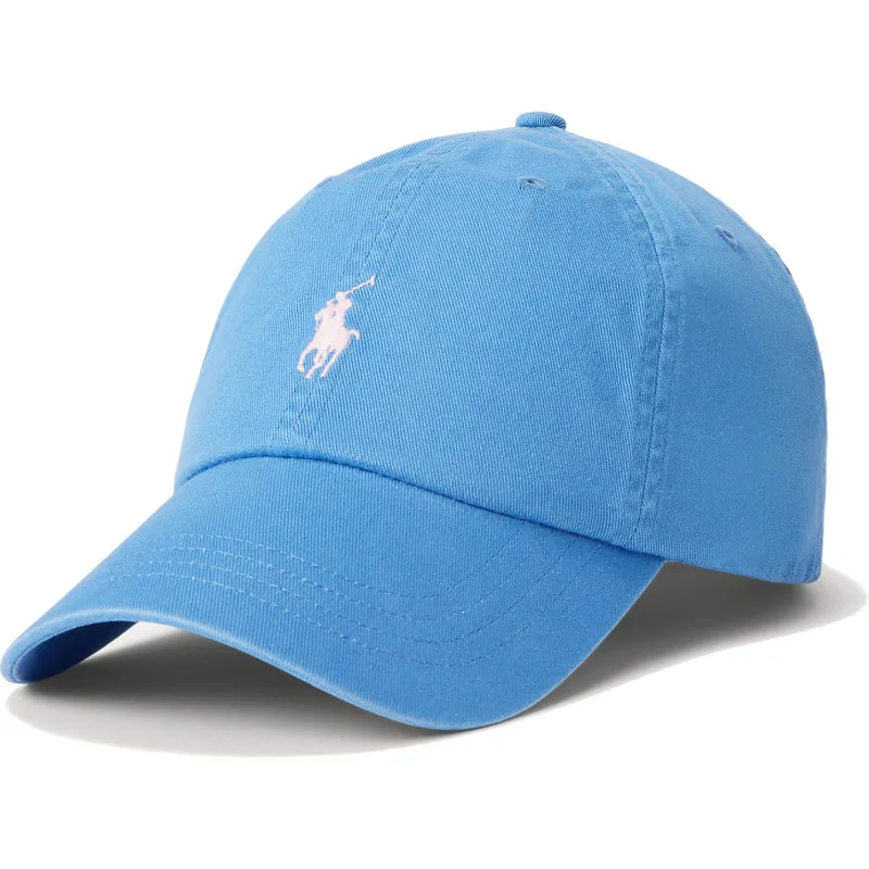 czapki-curva-niebieski-tasma-regulowana-polo-ralph-lauren