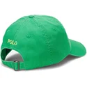 zielona-czapka-z-daszkiem-z-regulacja-i-zoltym-logo-cotton-chino-classic-sport-od-polo-ralph-lauren