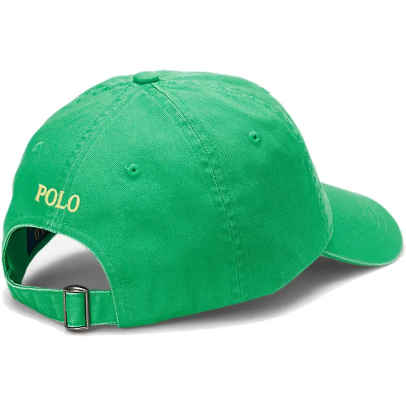 czapki-curva-zielony-tasma-regulowana-polo-ralph-lauren