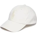 czapki-curva-bezowy-tasma-regulowana-polo-ralph-lauren