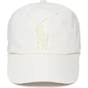 czapki-curva-bezowy-tasma-regulowana-polo-ralph-lauren