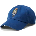 czapki-curva-niebieski-tasma-regulowana-polo-ralph-lauren