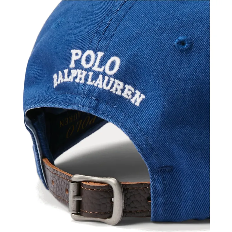 czapki-curva-niebieski-tasma-regulowana-polo-ralph-lauren