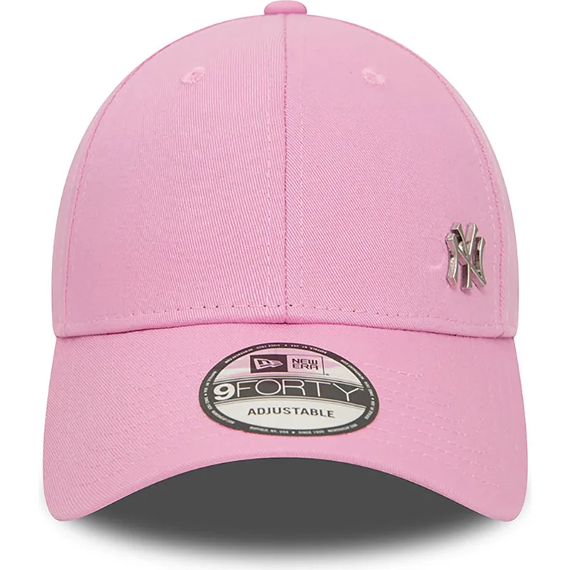 czapki-curva-roz-snapback-9forty-flawless-new-york-yankees-mlb-new-era