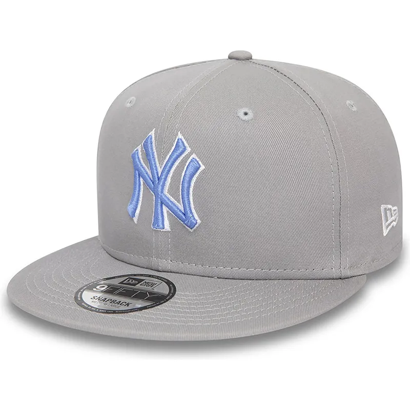 czapki-plana-szary-snapback-9fifty-outline-new-york-yankees-mlb-new-era