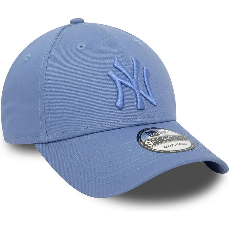 czapki-curva-niebieski-tasma-regulowana-9forty-league-essential-new-york-yankees-mlb-new-era