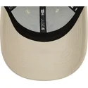 czapki-curva-bezowy-tasma-regulowana-marron-9forty-league-essential-new-york-yankees-mlb-new-era