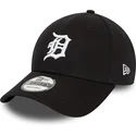 czarna-zakrzywiona-czapka-regulowana-9forty-league-essential-detroit-tigers-mlb-od-new-era