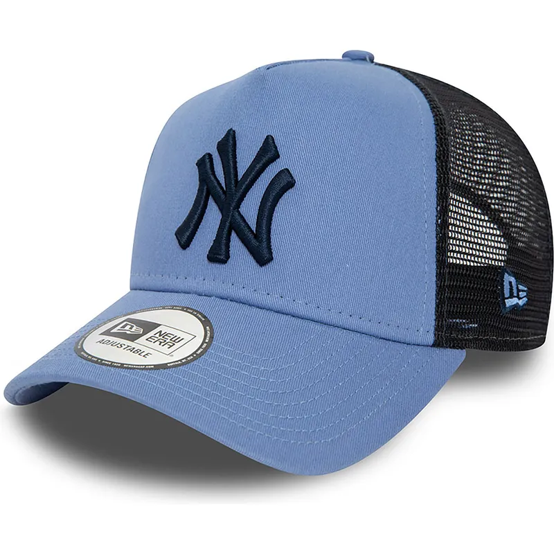 czapki-curva-niebieski-snapback-a-frame-league-essential-new-york-yankees-mlb-new-era