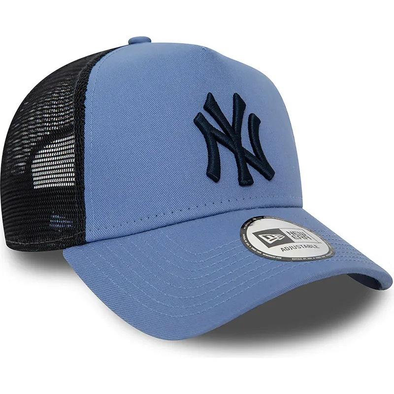 czapki-curva-niebieski-snapback-a-frame-league-essential-new-york-yankees-mlb-new-era