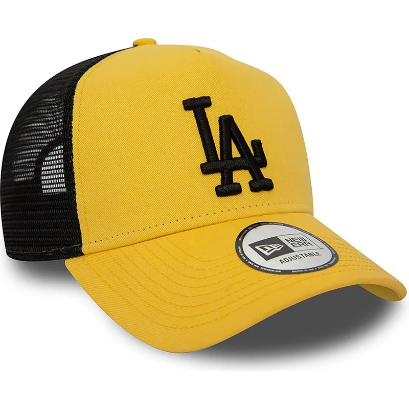 czapki-curva-zolty-snapback-negro-a-frame-league-essential-los-angeles-dodgers-mlb-new-era czapki-curva-zolty-snapback-negro-a-frame-league-essential-los-angeles-dodgers-mlb-new-era