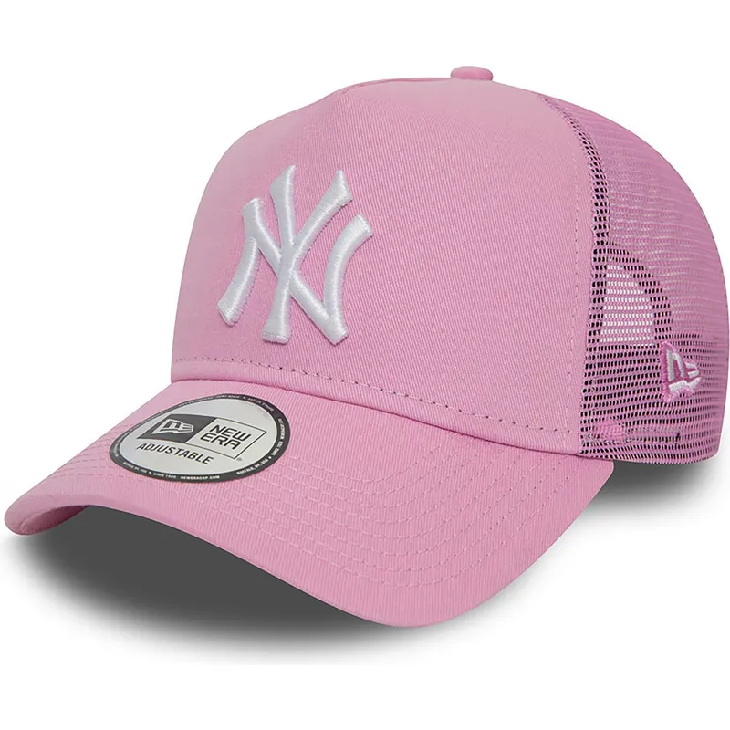 czapki-curva-roz-snapback-a-frame-league-essential-new-york-yankees-mlb-new-era czapki-curva-roz-snapback-a-frame-league-essential-new-york-yankees-mlb-new-era
