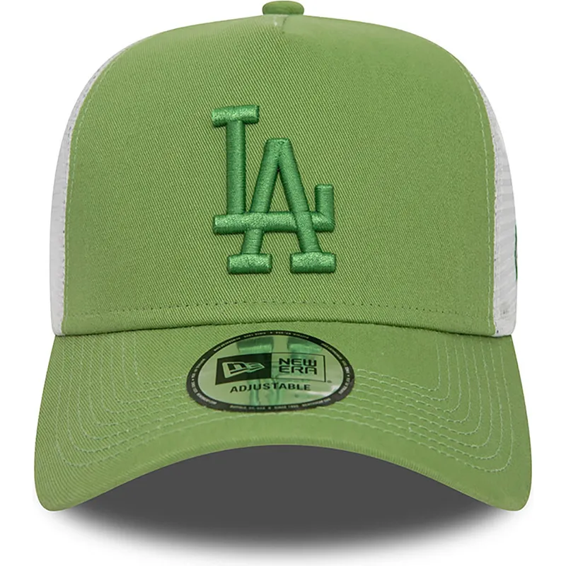 czapki-curva-zielony-snapback-a-frame-league-essential-los-angeles-dodgers-mlb-new-era