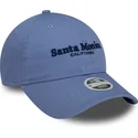 niebieska-zakrzywiona-czapka-damska-z-regulacja-9twenty-wordmark-santa-monica-california-od-new-era