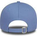 niebieska-zakrzywiona-regulowana-czapka-damska-9twenty-wordmark-santa-monica-california-od-new-era