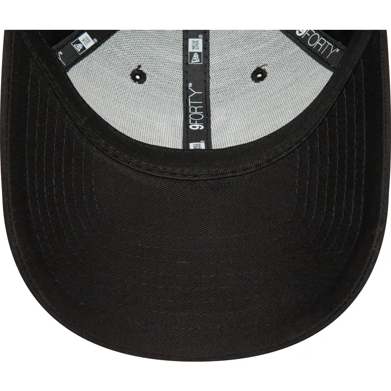czapki-curva-czarny-tasma-regulowana-9forty-flower-new-york-yankees-mlb-new-era