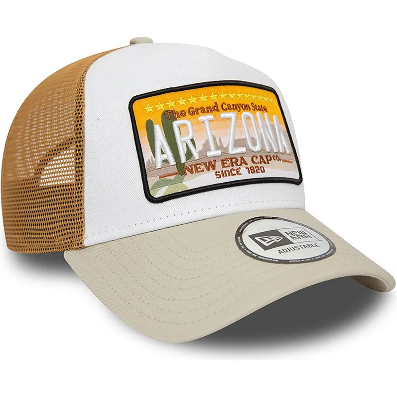 czapki-curva-brazowy-snapback-a-frame-new-era