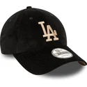 czapki-curva-czarny-tasma-regulowana-9forty-cord-los-angeles-dodgers-mlb-new-era