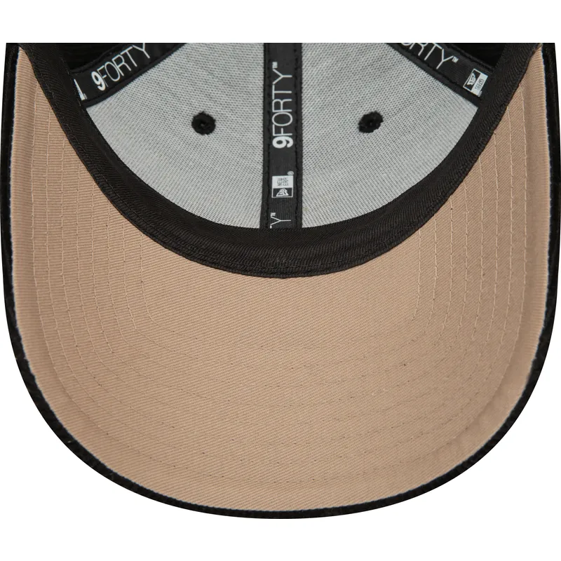 czapki-curva-czarny-tasma-regulowana-9forty-cord-los-angeles-dodgers-mlb-new-era
