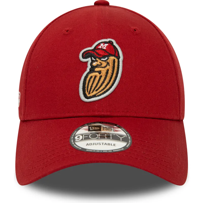 czapki-curva-czerwony-tasma-regulowana-9forty-minor-league-modesto-nuts-milb-new-era czapki-curva-czerwony-tasma-regulowana-9forty-minor-league-modesto-nuts-milb-new-era