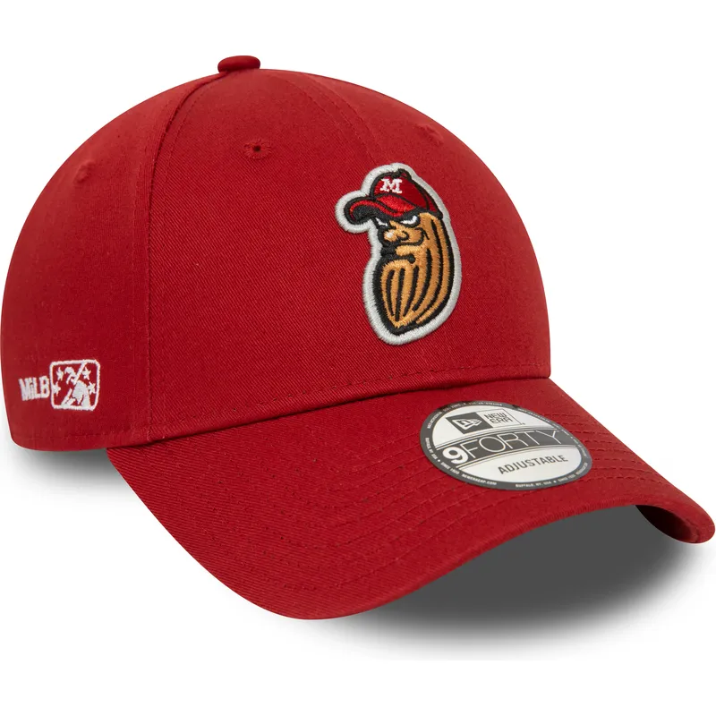 czapki-curva-czerwony-tasma-regulowana-9forty-minor-league-modesto-nuts-milb-new-era czapki-curva-czerwony-tasma-regulowana-9forty-minor-league-modesto-nuts-milb-new-era
