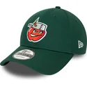 zielona-zakrzywiona-czapka-regulowana-9forty-minor-league-fort-wayne-tincaps-milb-od-new-era