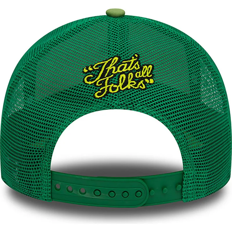 czapki-curva-zielony-snapback-a-frame-frame-character-de-diablo-tasmania-looney-tunes-new-era