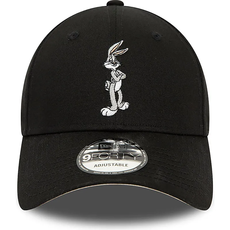 czapki-curva-czarny-tasma-regulowana-9forty-character-bugs-bunny-looney-tunes-new-era