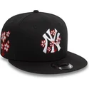 czapki-plana-czarny-snapback-9fifty-flower-icon-new-york-yankees-mlb-new-era