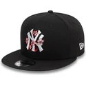 czapki-plana-czarny-snapback-9fifty-flower-icon-new-york-yankees-mlb-new-era