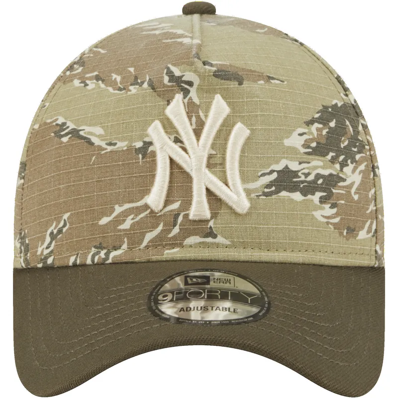czapka-z-daszkiem-kamuflaz-snapback-9forty-a-frame-two-tone-tiger-new-york-yankees-mlb-new-era