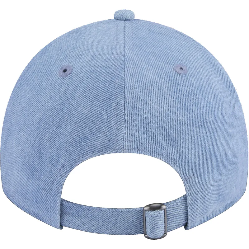 czapki-curva-niebieski-tasma-regulowana-9twenty-washed-denim-los-angeles-dodgers-mlb-new-era
