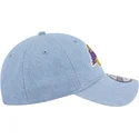 czapki-curva-niebieski-tasma-regulowana-9twenty-washed-denim-los-angeles-lakers-nba-new-era